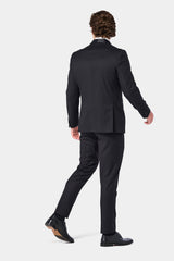 Classic Black Shawl Lapel 1 Button Tuxedo
