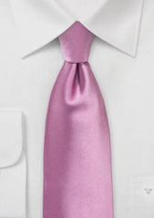 Orchid Solid Necktie