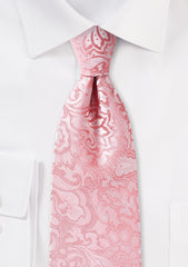 Tulip Floral Paisley Necktie