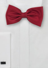 Crimson Solid Bowtie