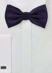 Majesty Purple MicroTexture Bowtie