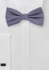 Wisteria Pin Dot Bowtie