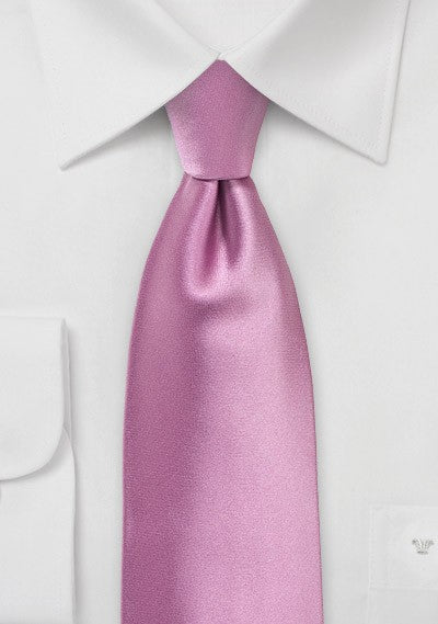 Orchid Solid Necktie