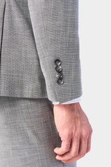 Gray Sharkskin 2 Button Suit