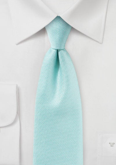 Pool Blue MicroTexture Necktie