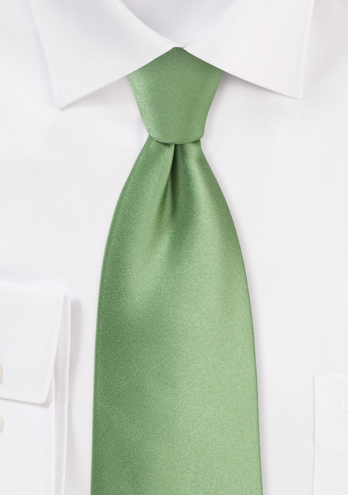 Sage Solid Necktie