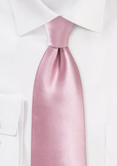 Dusty Rose Solid Necktie
