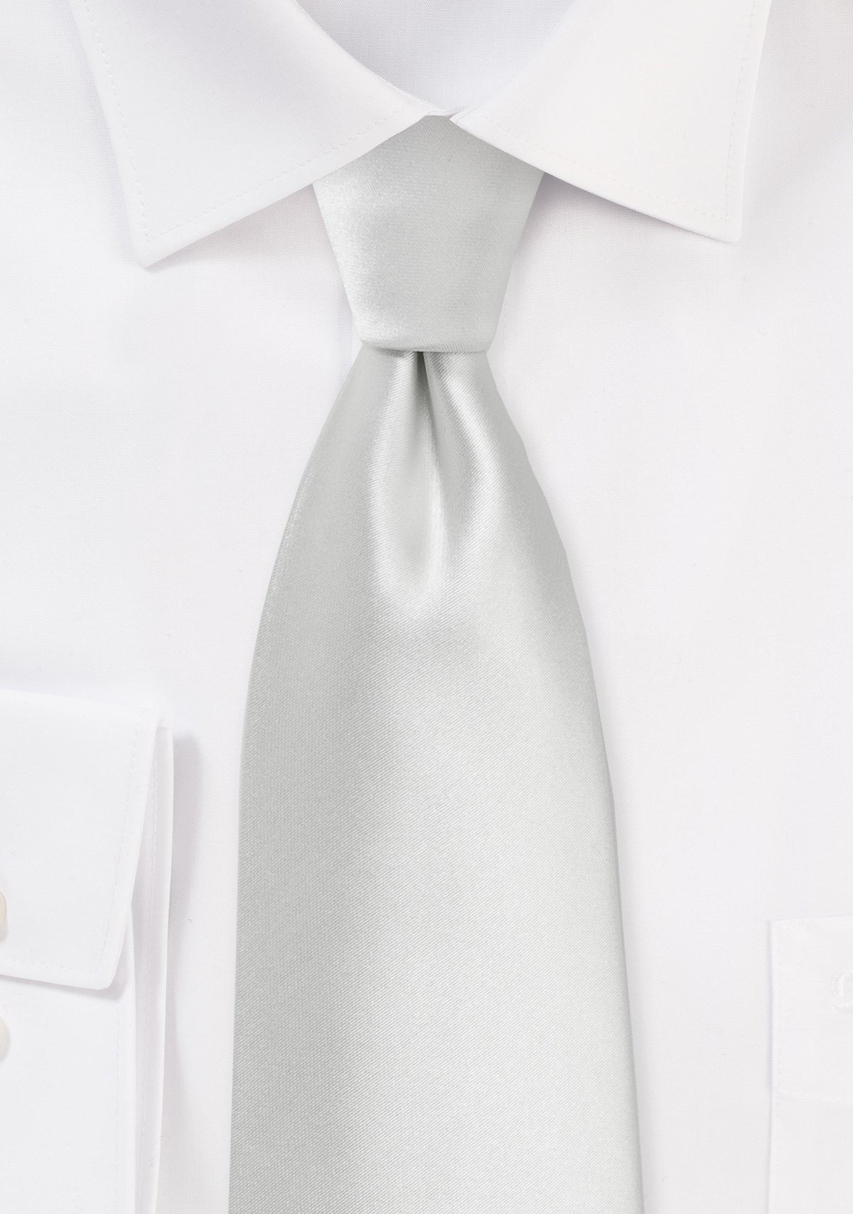 Ivory Solid Necktie