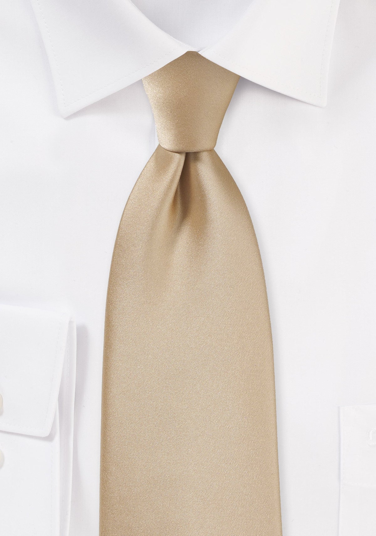 Oatmeal Solid Necktie