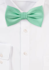 Mint MicroTexture Bowtie