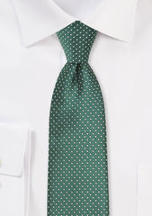 Hunter Pin Dot Necktie