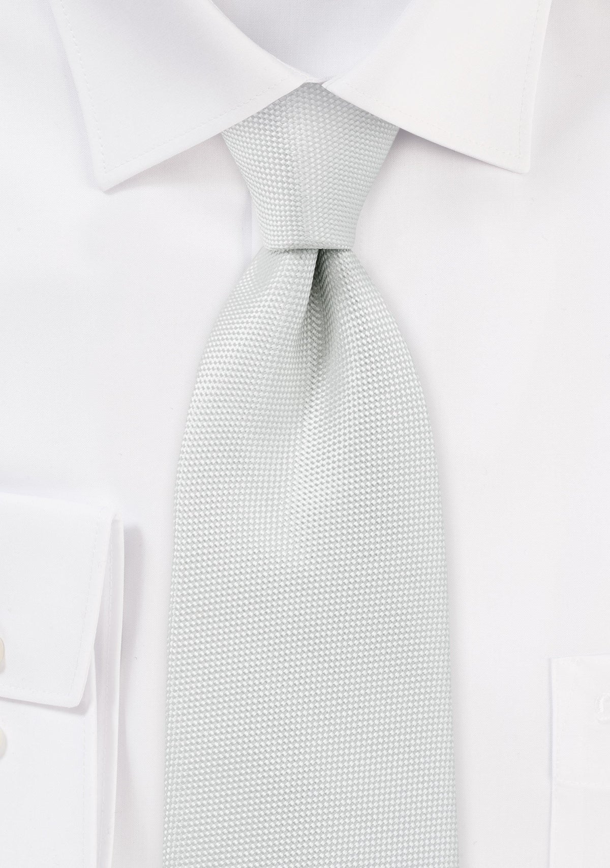 Ivory MicroTexture Necktie
