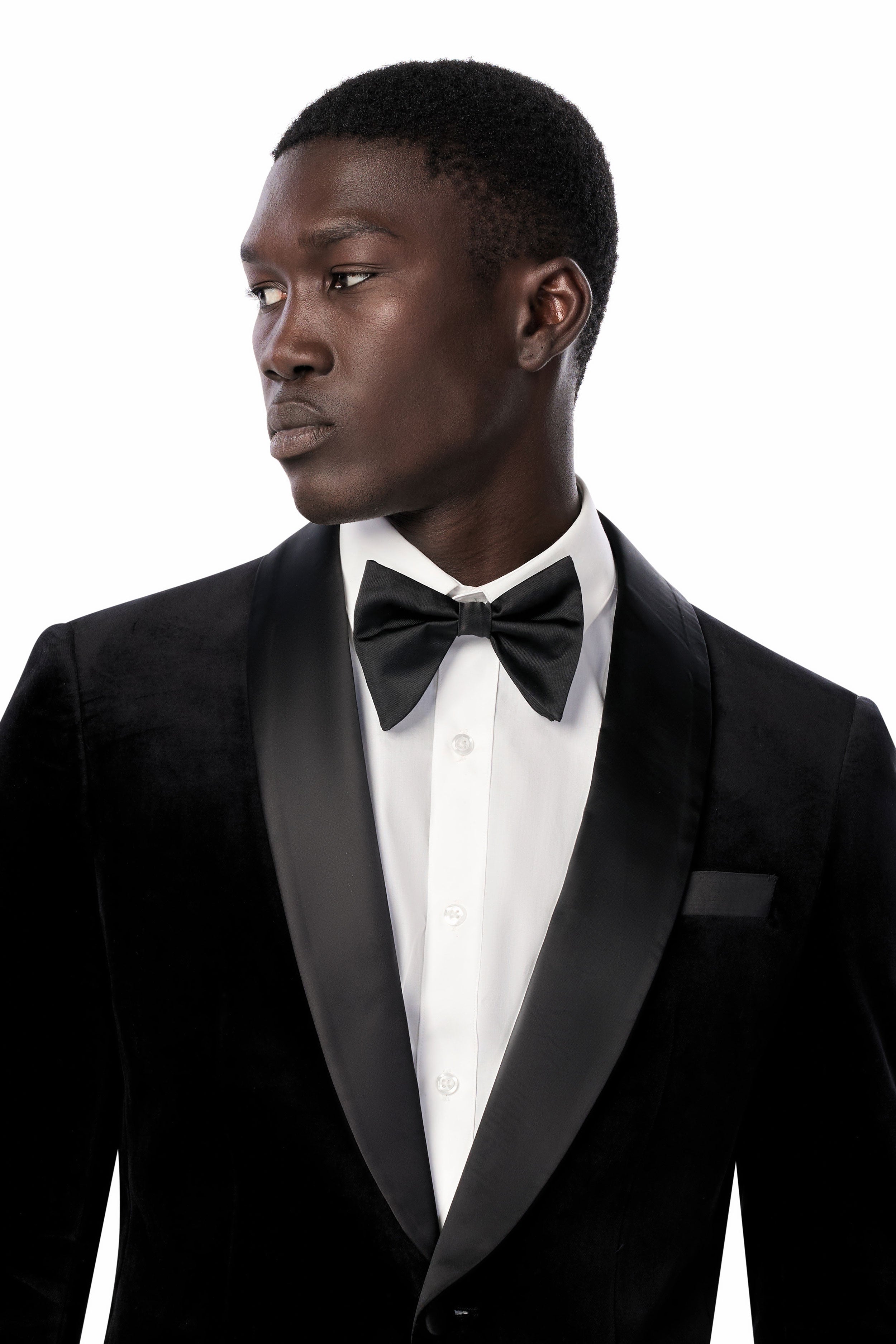 Black Velvet Shawl Lapel Tuxedo