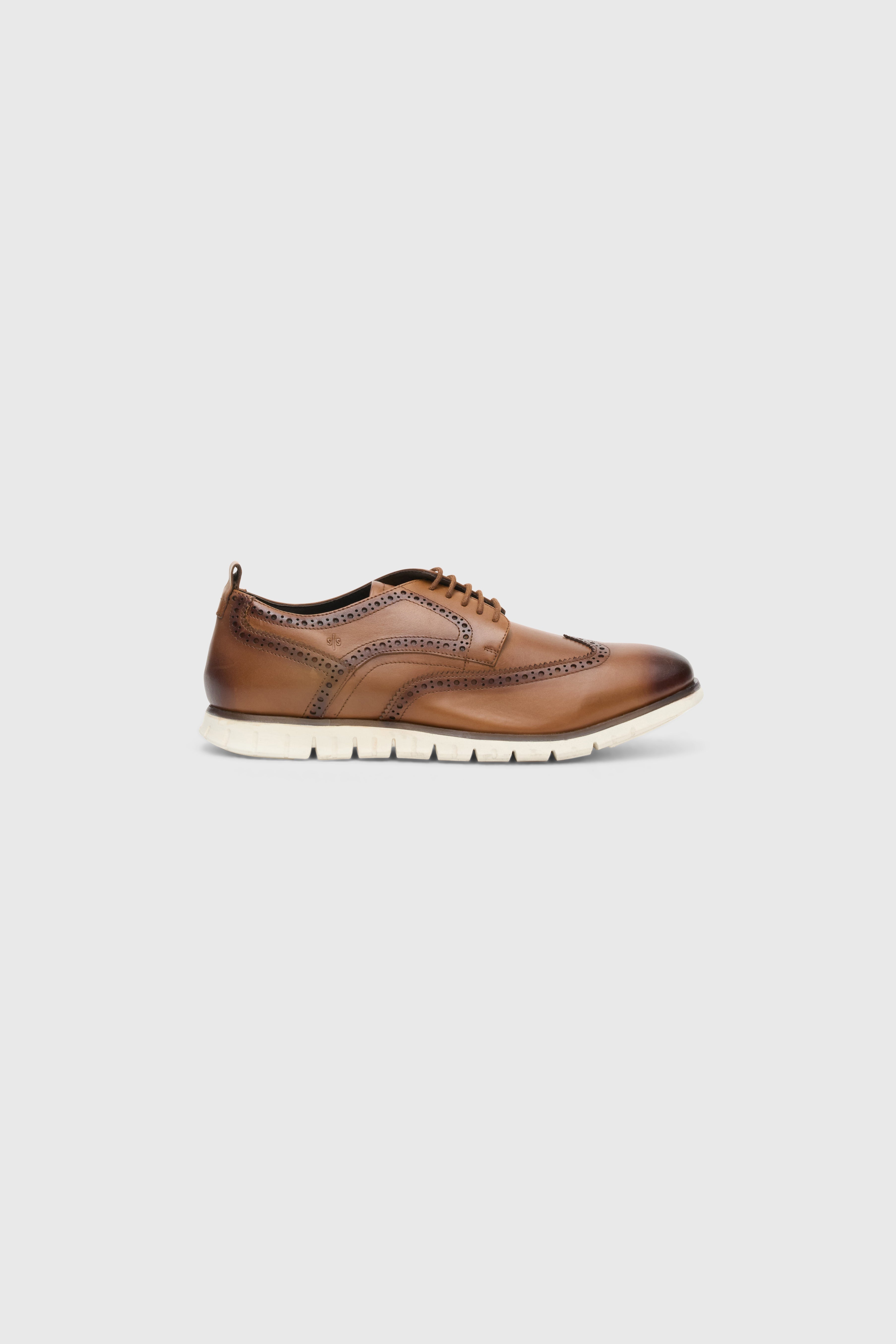 Tan Luxe Wing Tip
