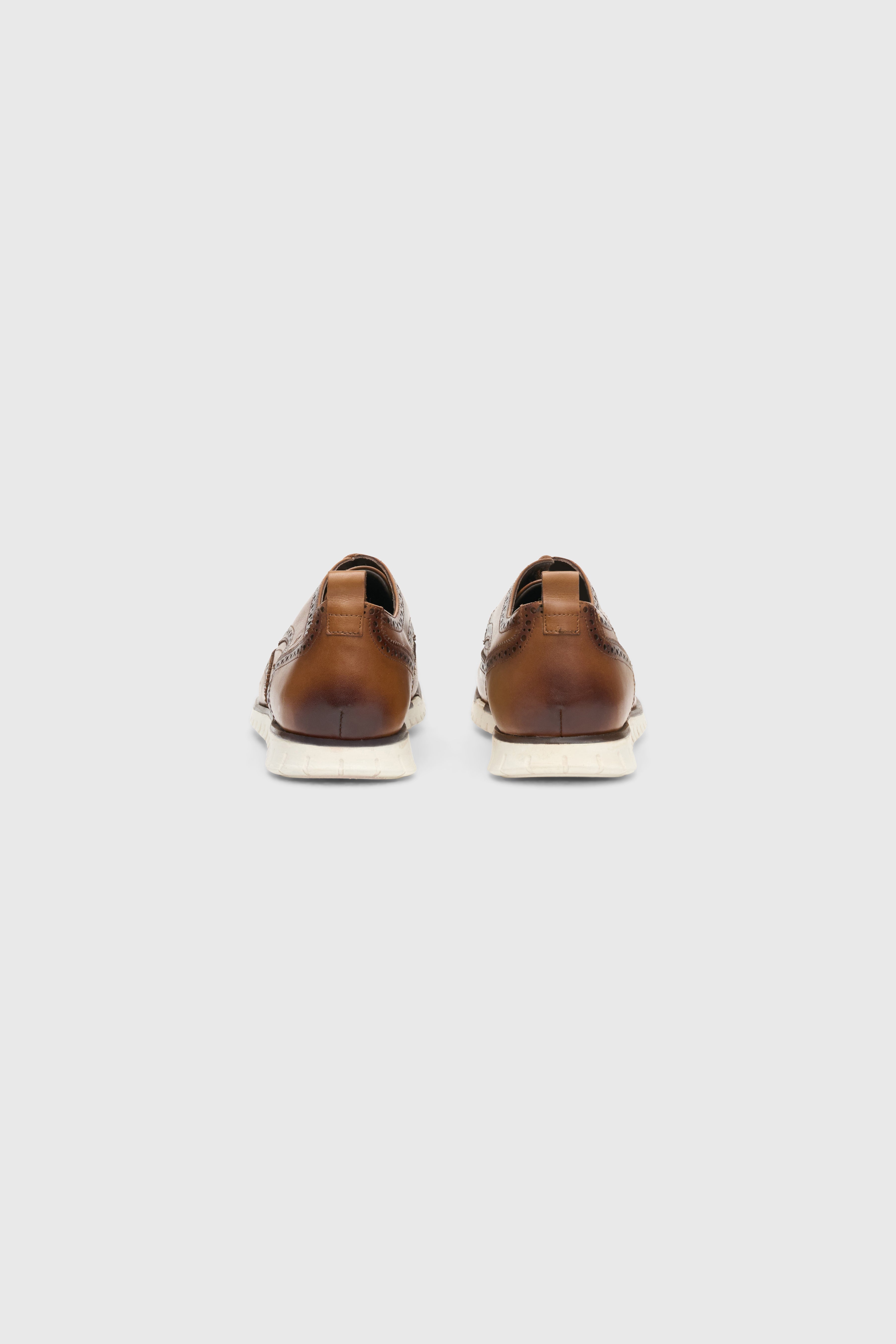 Tan Luxe Wing Tip