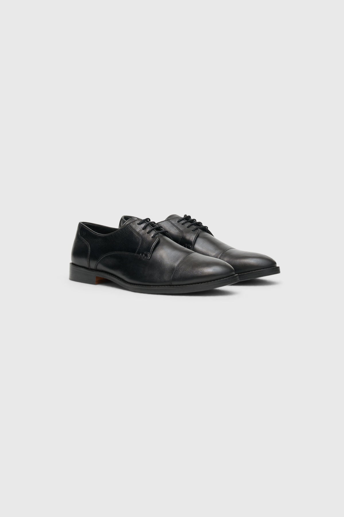 Black Captoe Shoes