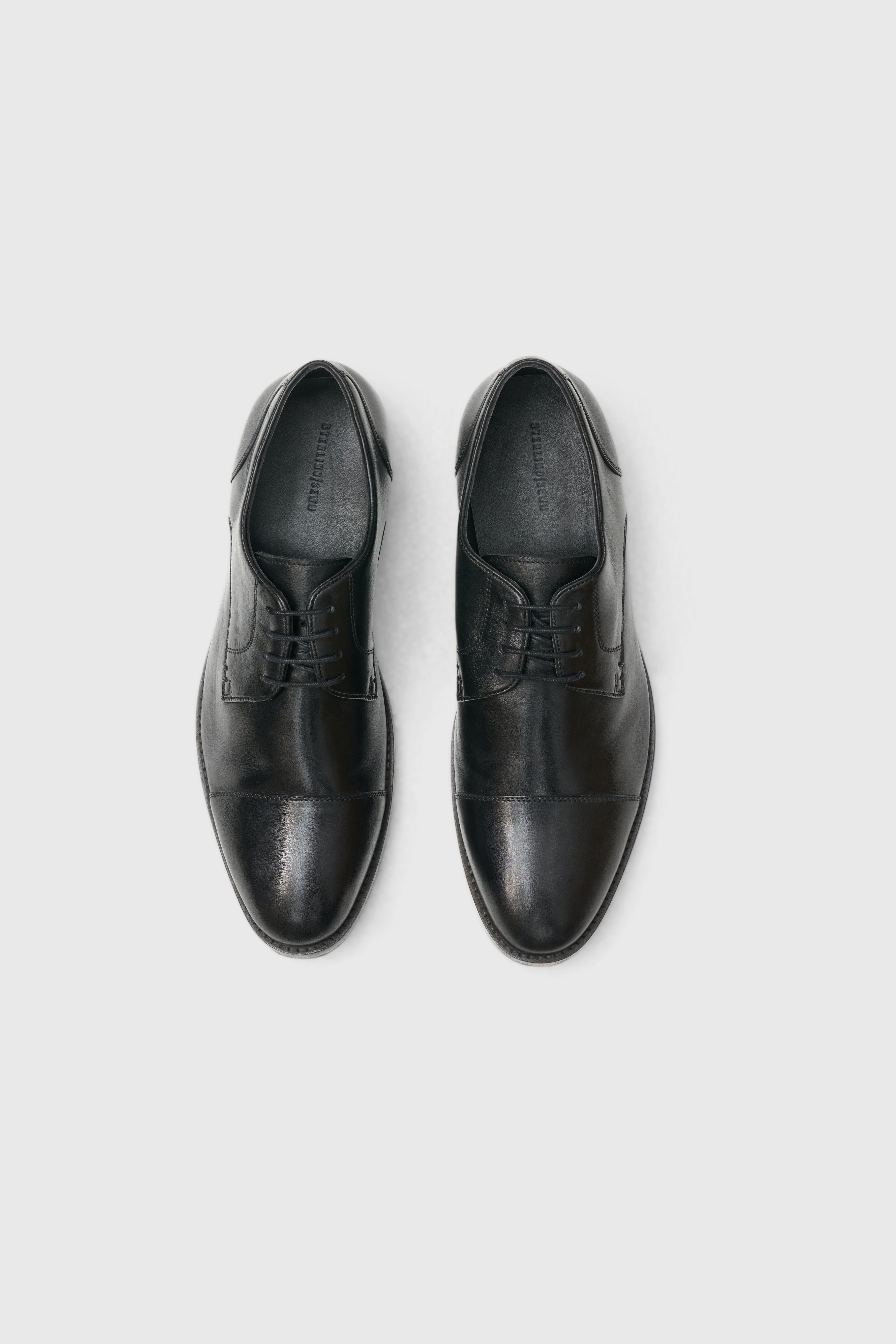 Black Captoe Shoes
