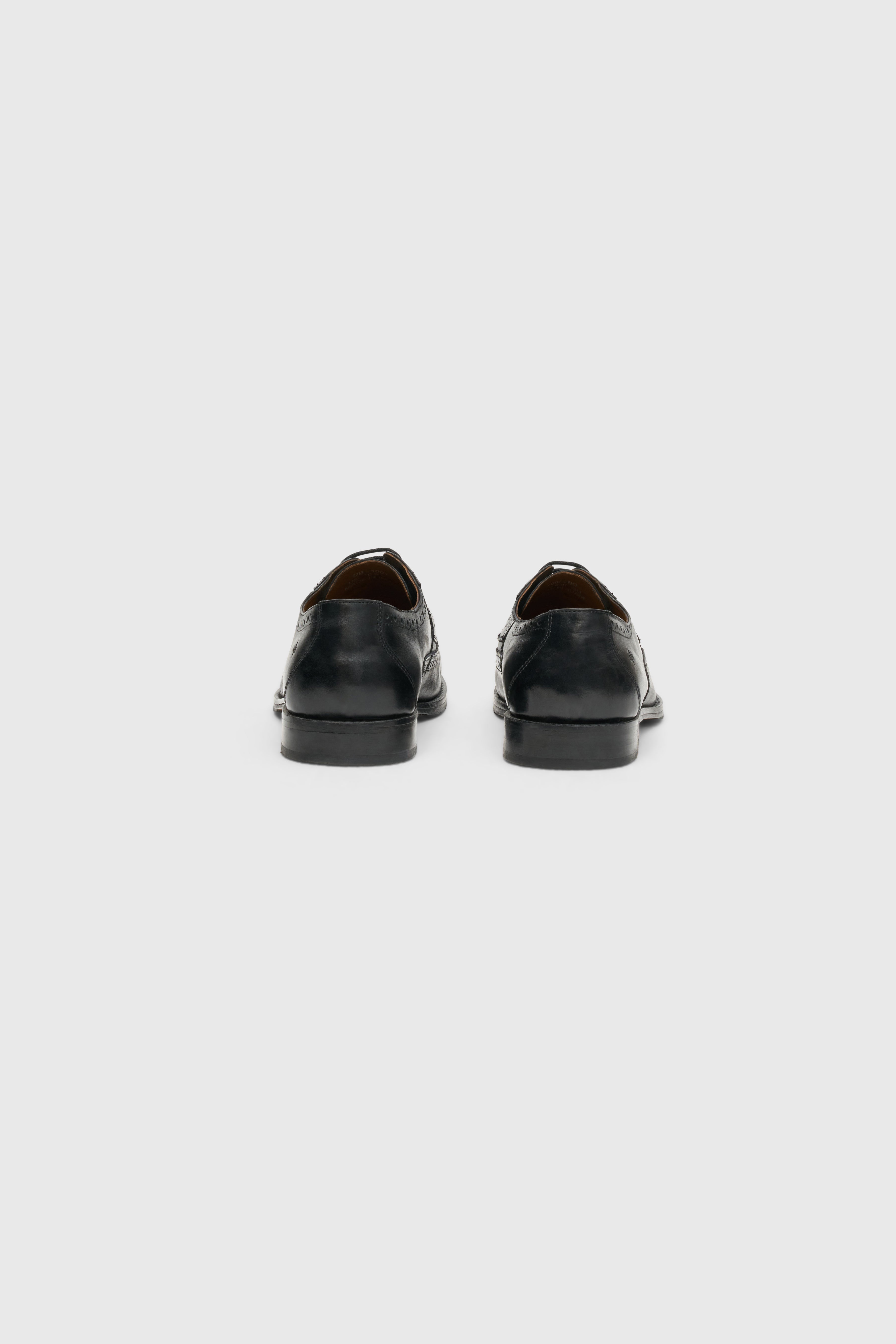 Black Wingtip Shoes