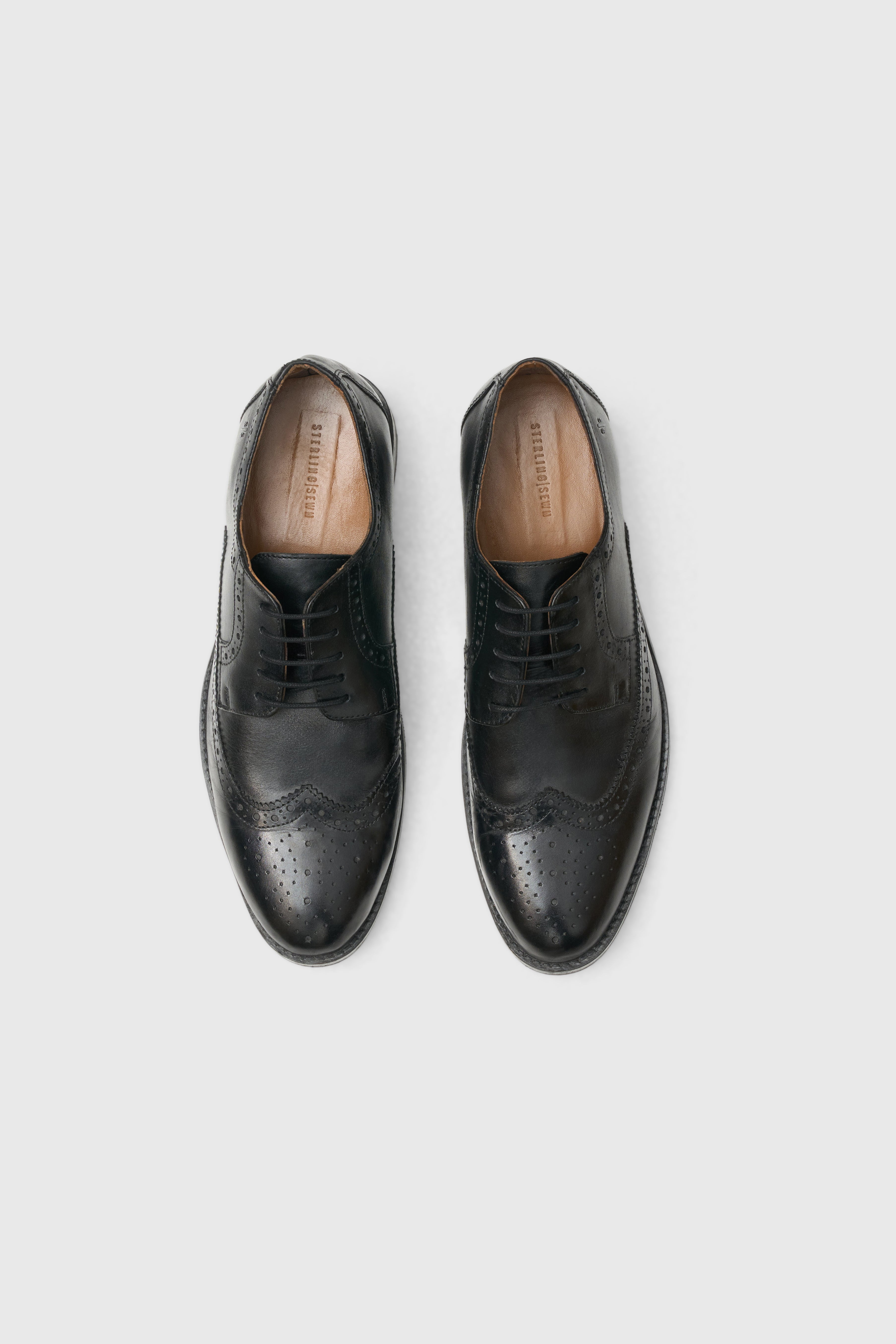 Black Wingtip Shoes