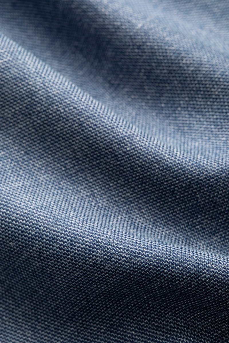 Blue Sharkskin 2 Button Suit