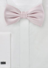 Blush MicroTexture Bowtie