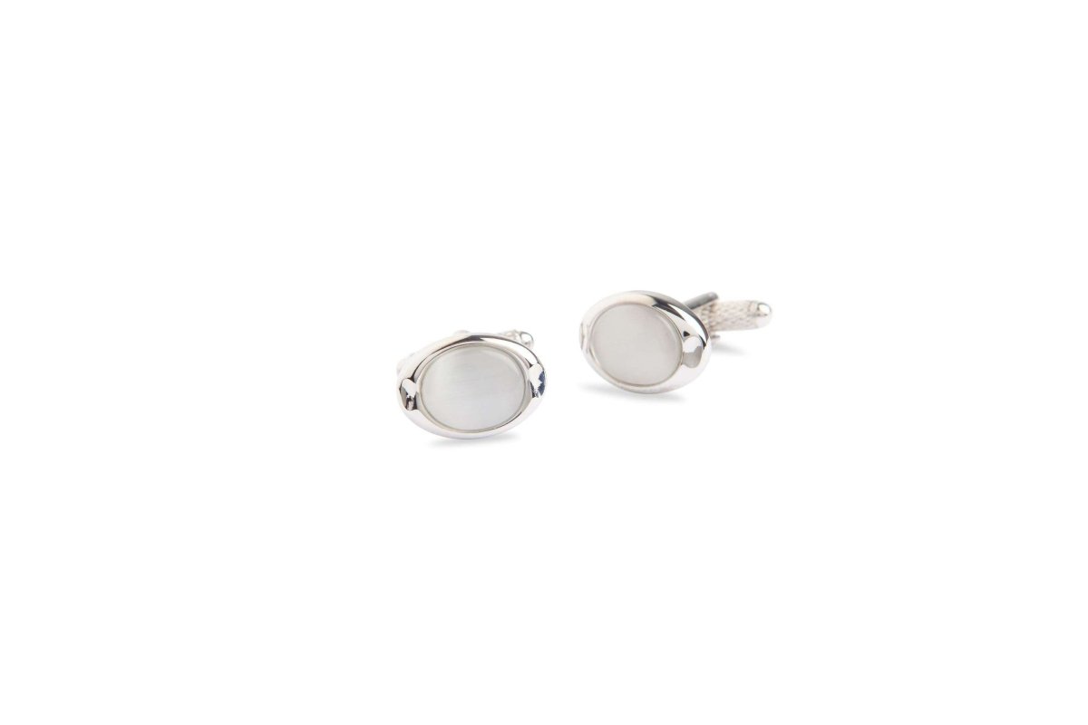 Bold Silver Cufflinks