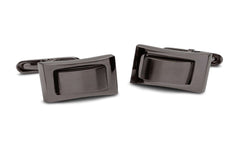 Burnished Gunmetal Cufflinks