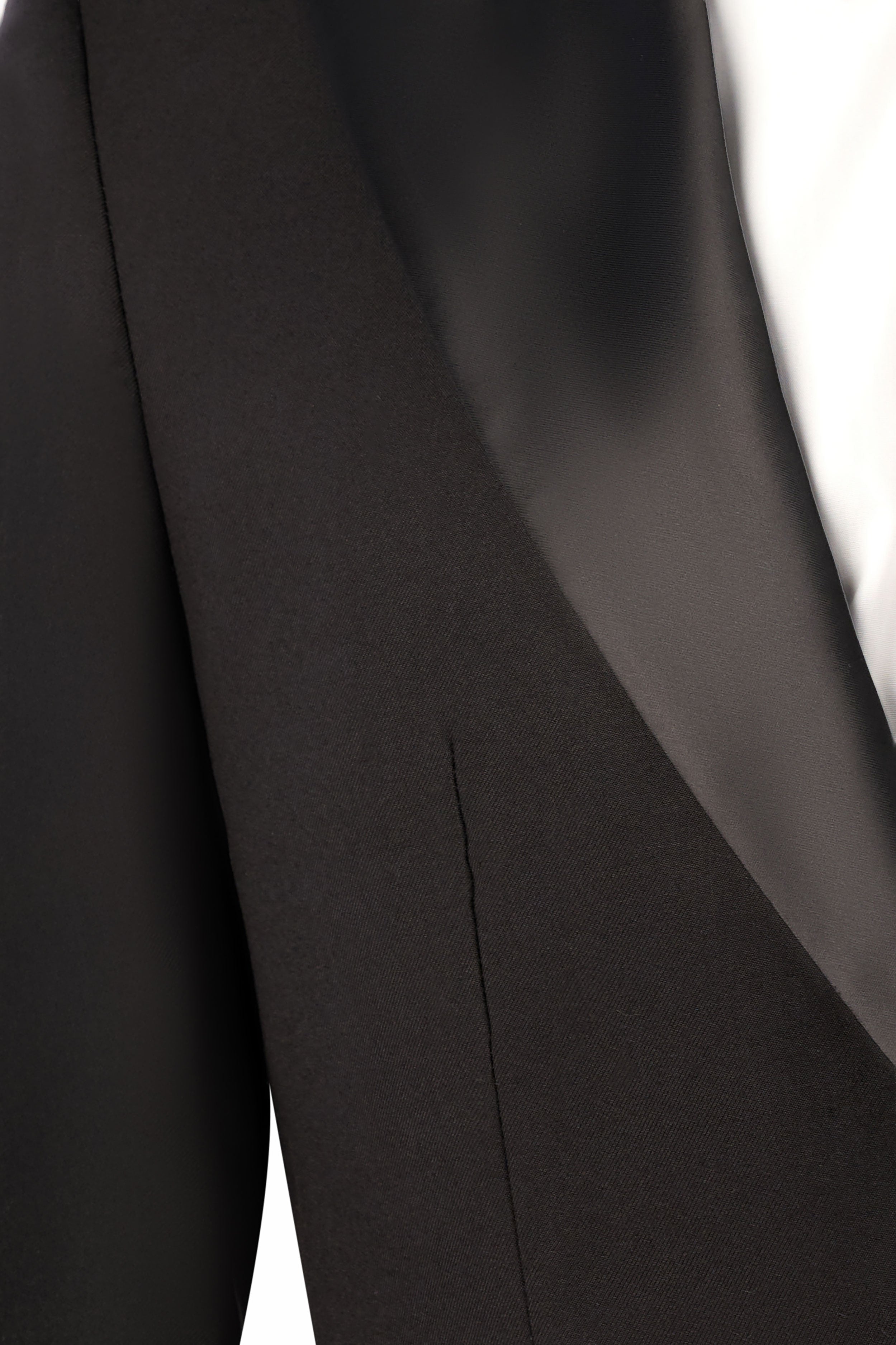 Classic Black Notch Lapel 2 Button Tuxedo