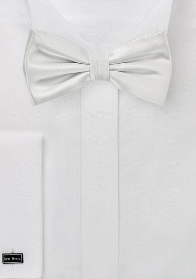 Ivory Solid Bowtie