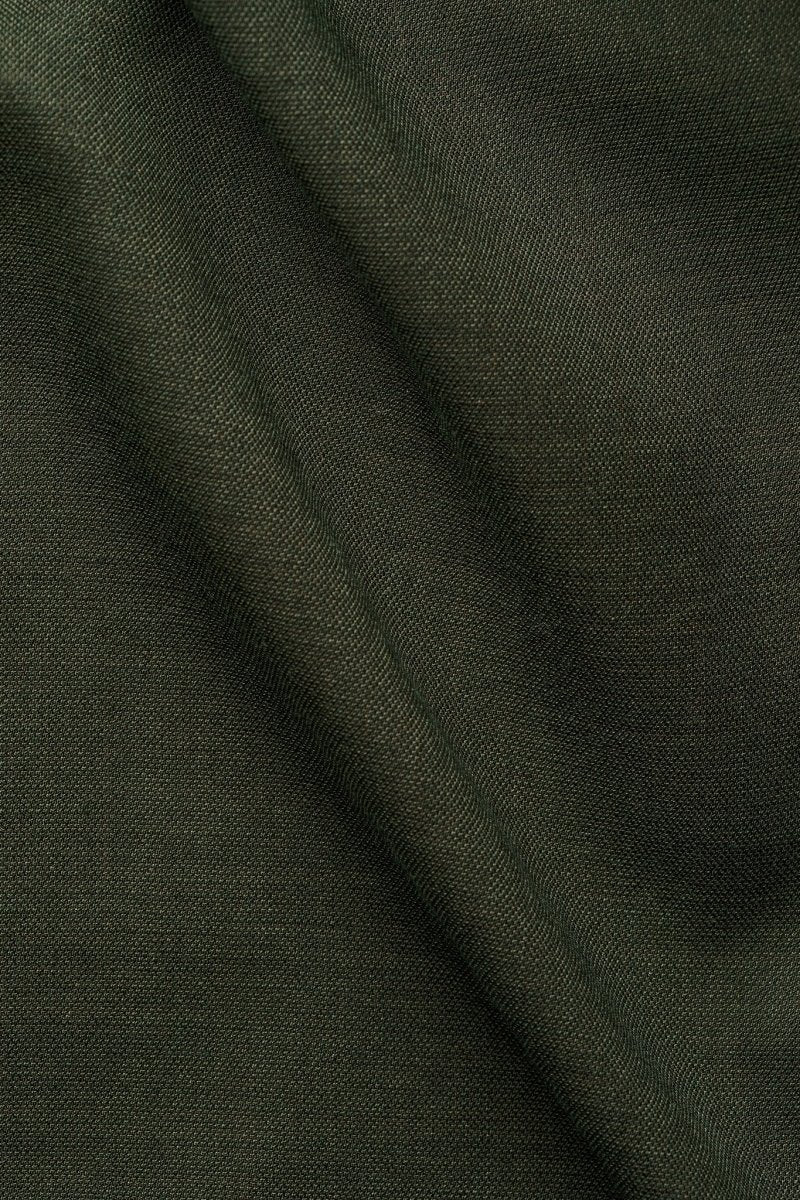 Olive Green Sharkskin 2 Button Suit
