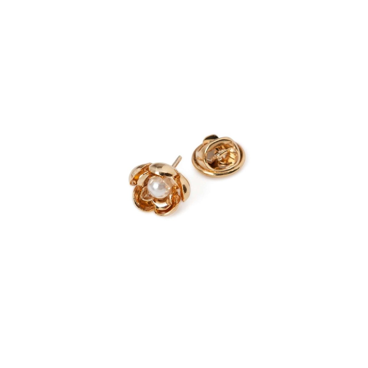 Pearl Flower Lapel Pin