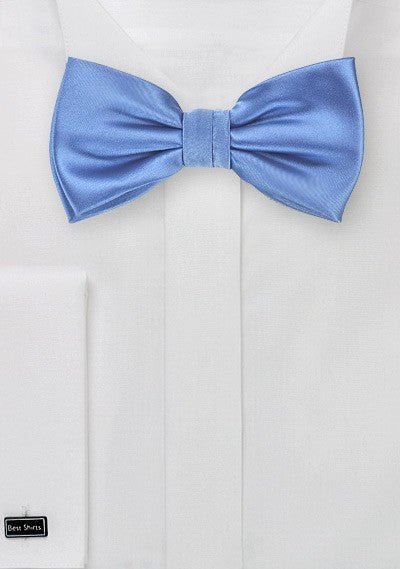 Riviera Blue Solid Bowtie