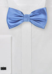 Riviera Blue Solid Bowtie