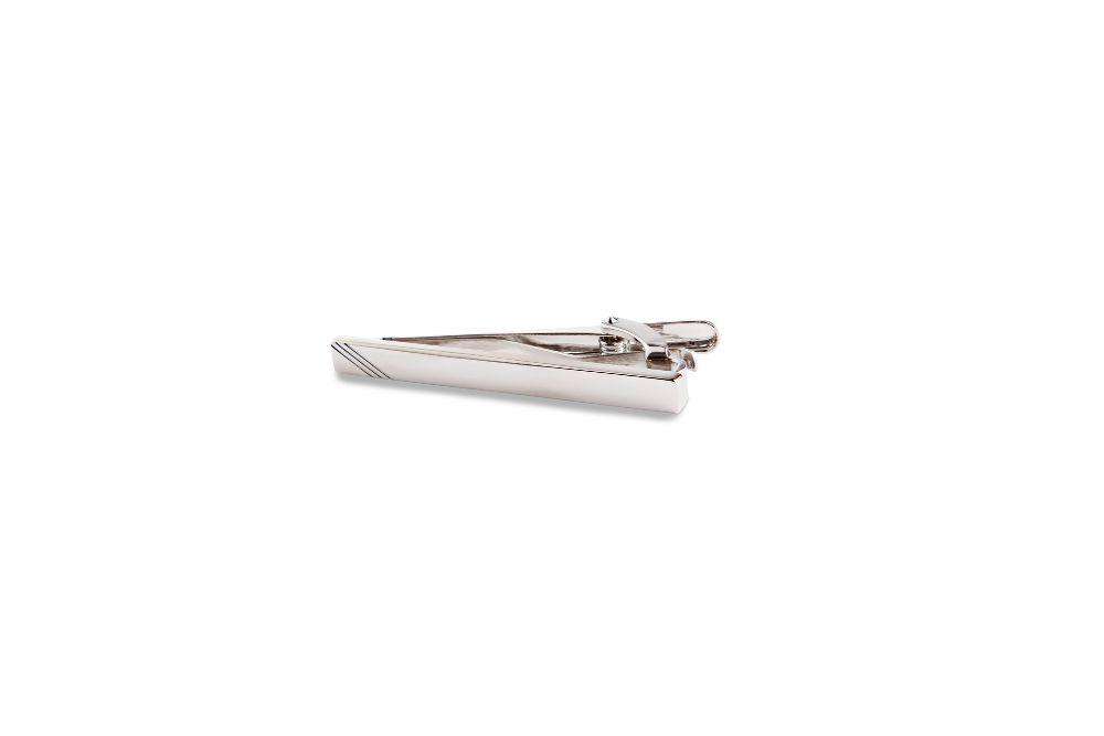 Silver Engravable Tie Bar