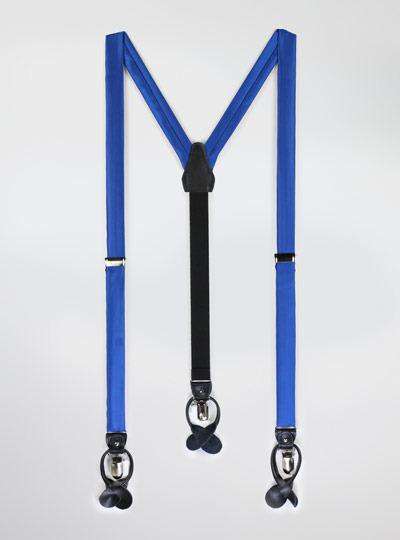 Solid Satin Suspenders