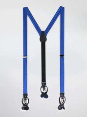 Solid Satin Suspenders