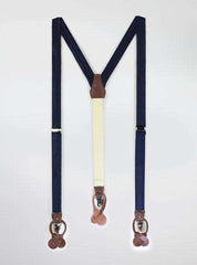 Solid Satin Suspenders