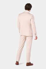 Tan 2 Button Suit