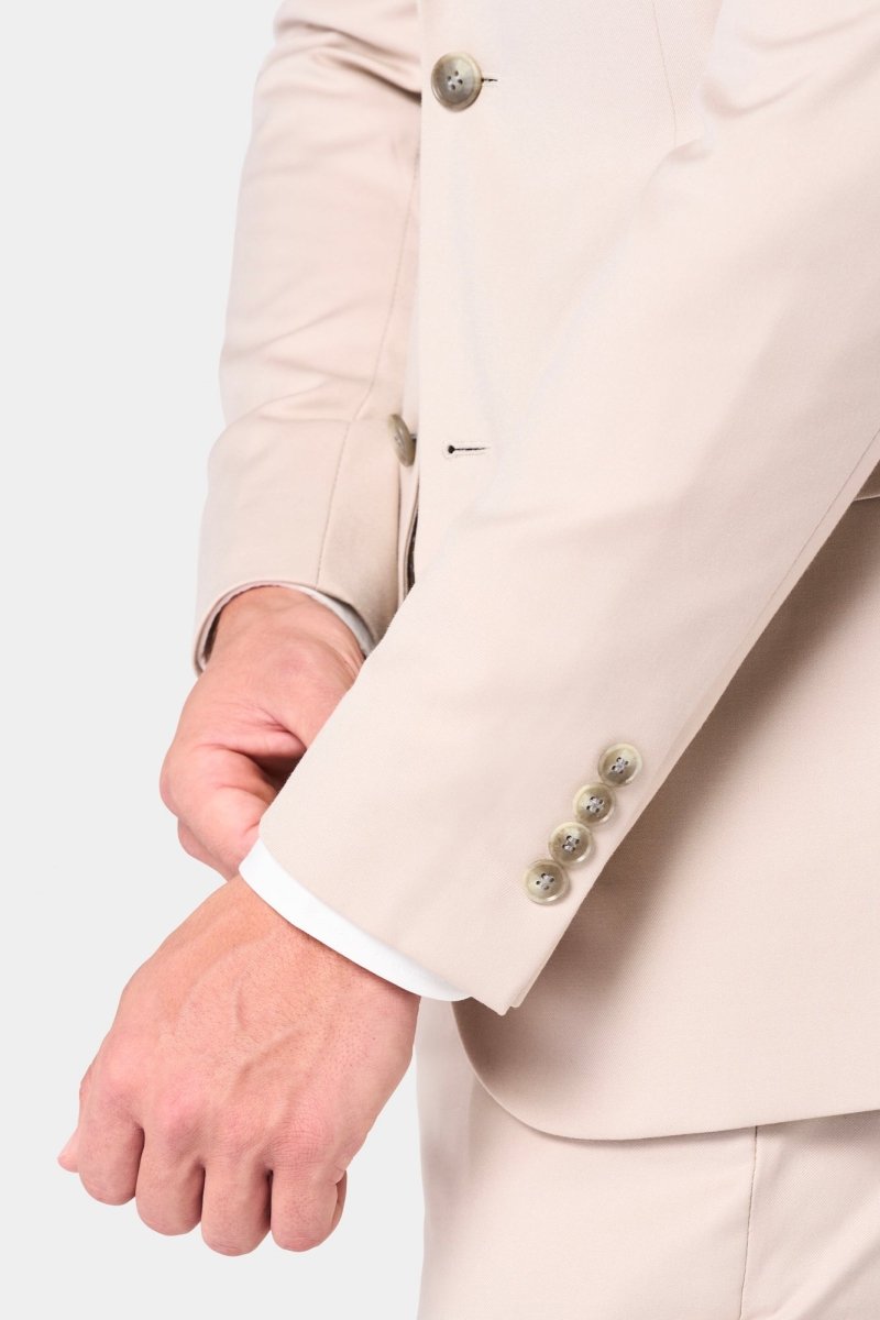 Tan 2 Button Suit
