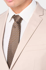 Tan 2 Button Suit