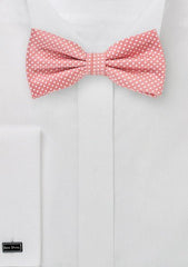Tulip Pin Dot Bowtie